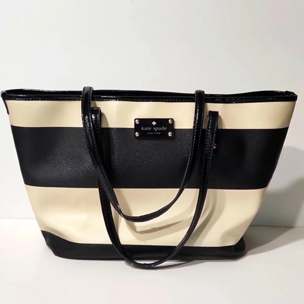 Kate Spade Boutique Harmony Large Striped Tote